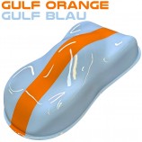 Vopsea GULFORANGE și GULFBLUE