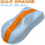 Vopsea GULFORANGE și GULFBLUE