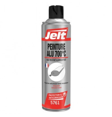 VOPSEA REZISTENTĂ LA TEMPERATURI RIDICATE DE 700°C ÎN VARIANTA SPRAY - NEGRU SAU ARGINTIU