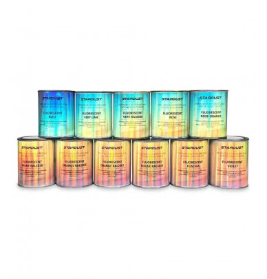 Peinture fluorescente orange 1L