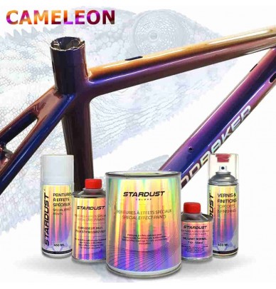 Kit complet pentru biciclete - vopsea cu efect cameleon