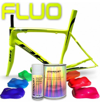 Kit complet de vopsea fluorescentă pentru biciclete