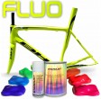 Kit complet de vopsea fluorescentă pentru biciclete