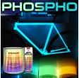 Set complet de vopsea fosforescentă pentru bicicletă