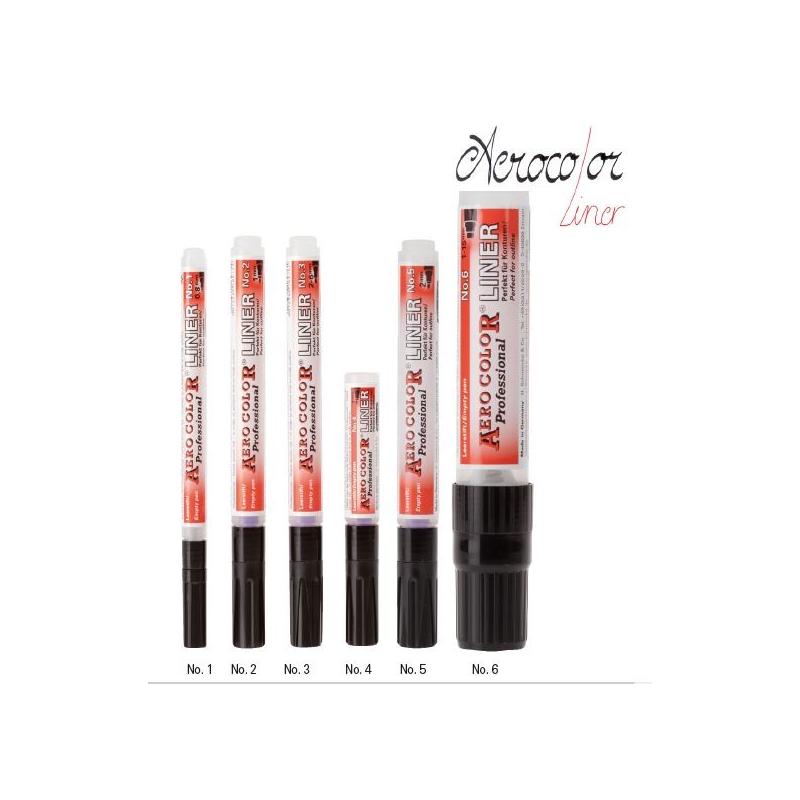 Liner Pen Aerocolors gol 0,8mm 1,0mm 2mm