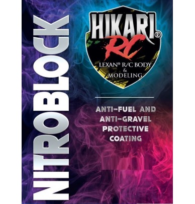 Protection anti-carburant et anti-gravillons HIKARI pour les modèles RC