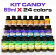 Set de 24 de coloranti Concentrated Candy in 69 ml