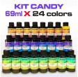 Set de 24 de coloranti Concentrated Candy in 69 ml