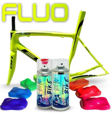 Vopsea spray fluorescent Stardust Bike - 12 nuante