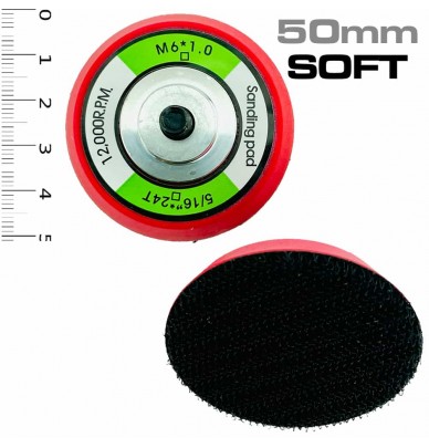 Mini tampoane de șlefuit cu cârlig și buclă velcro de 50, 75 și 150 mm