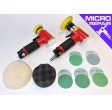 Mini polizor pneumatic 75 mm cu placa si spume