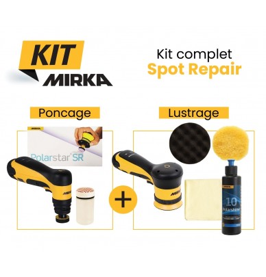 Kit de reparare a petelor - Noul proces de șlefuire și șlefuire fără fir Mirka