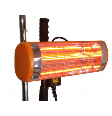 Lampă portabilă de uscare cu infraroșu de 1 kW pentru vopsea caroserie