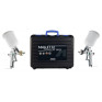 TRUSĂ CU 2 PISTOALE IWATA - W-400 BELLARIA 1.4mm + W-400 WBX 1.3mm