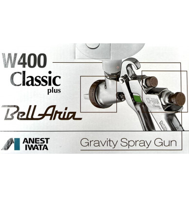 TRUSĂ CU 2 PISTOALE IWATA - W-400 BELLARIA+W-400 WBX