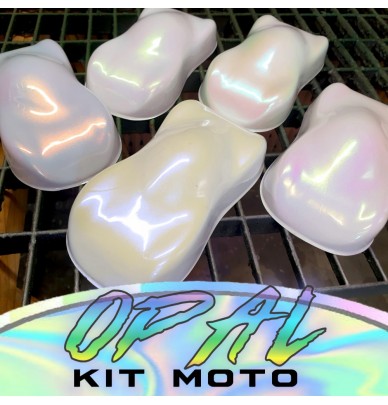 Set complet de vopsea cu efect opalescent pentru motociclete