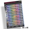 Poster 30x45 cm Tabel Vopsele Candy