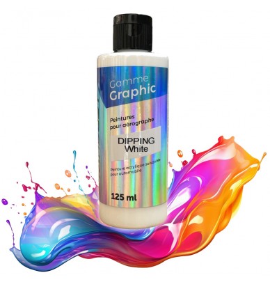 Vopsele grafice dipping - 8 culori hidrografice