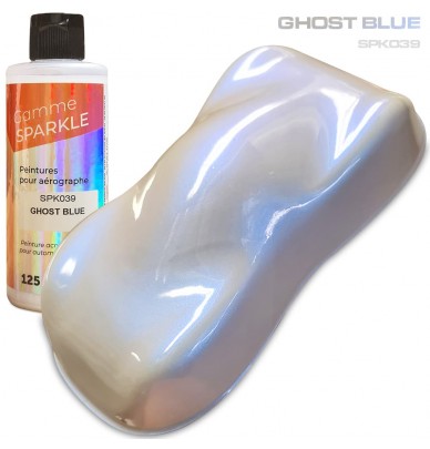 Vopsele pentru aerograf Interference GHOST - 9 culori Sparkle Gama pe bază de solvenți