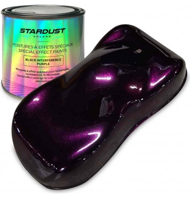 Vopsea sidefată Black Interference