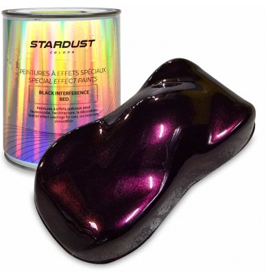 Vopsea sidefată Black Interference