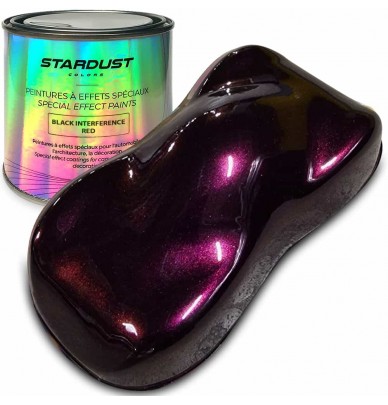 Vopsea sidefată Black Interference