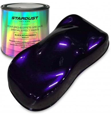 Vopsea sidefată Black Interference
