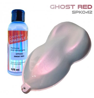 Vopsele pentru aerograf Interference GHOST - 9 culori Sparkle Gama pe bază de solvenți