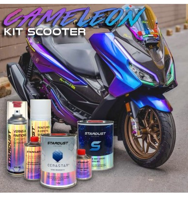 Kit Scooter Peinture caméléon