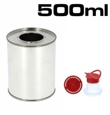Recipiente metalice cilindrice pentru vopsele 150ml-250ml-500ml-1L