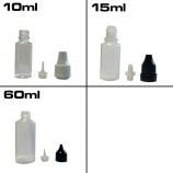 Sticlă mică de plastic 10ml, 15ml sau 60ml