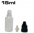 Sticlă mică de plastic 10ml, 15ml sau 60ml