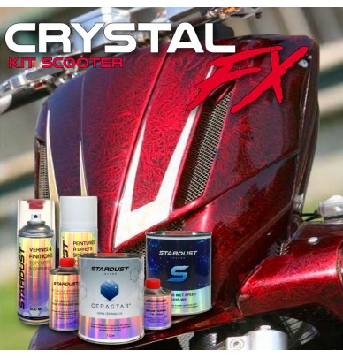Kit scuter spray cu efect de cristal