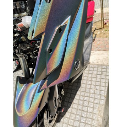 Kit complet de vopsea prismatică cu efect holografic pentru trotinete