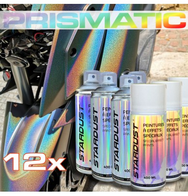 Kit complet de vopsea prismatică cu efect holografic pentru trotinete