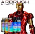 Kit de vopsire pentru a vopsi IRON MAN în roșu și auriu – Aerosol sau aerograf