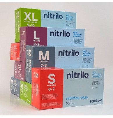 Mănuşile din nitril (x 100)