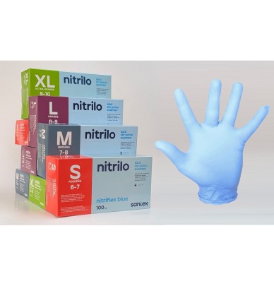 Mănuşile din nitril (x 100)