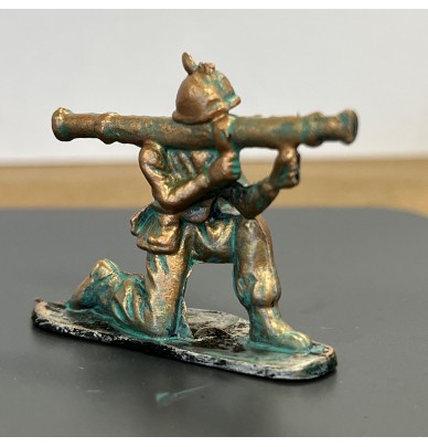 vopsea bronz cu efect patinat -  set complet acrilic