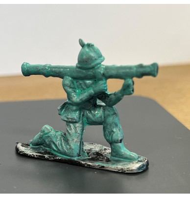 vopsea bronz cu efect patinat -  set complet acrilic