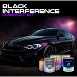Kit complet de vopsea cu efect Black Interference pentru autoturisme