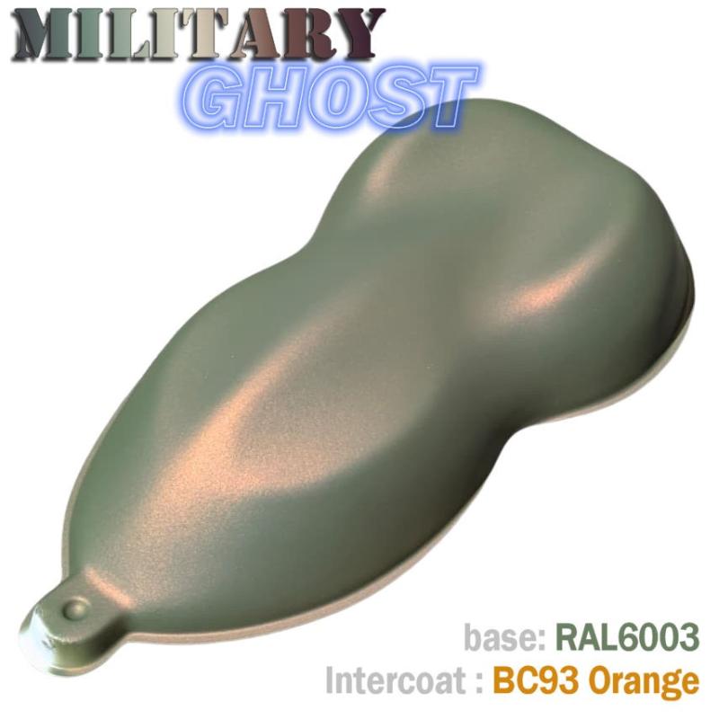 Set de vopsea pentru motociclete cu efect MILITARY GHOST – 16 combinații
