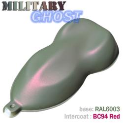 Set de vopsea pentru motociclete cu efect MILITARY GHOST – 16 combinații