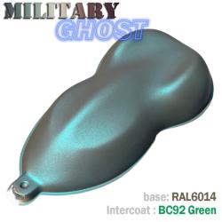 Set de vopsea pentru motociclete cu efect MILITARY GHOST – 16 combinații