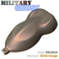 Set de vopsea pentru motociclete cu efect MILITARY GHOST – 16 combinații