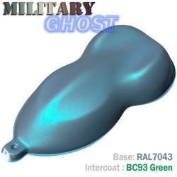 Set de vopsea pentru motociclete cu efect MILITARY GHOST – 16 combinații