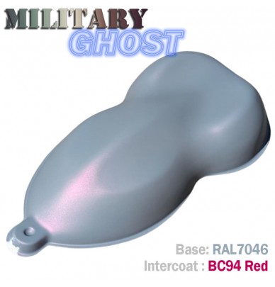 Set de vopsea pentru motociclete cu efect MILITARY GHOST – 16 combinații