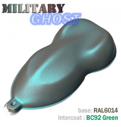 Set de vopsea pentru scuter cu efect MILITARY GHOST în spray - 16 variante