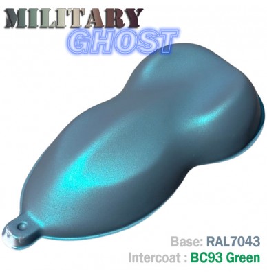 Set de vopsea pentru scuter cu efect MILITARY GHOST în spray - 16 variante