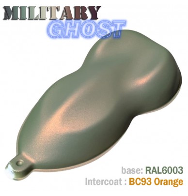 Set de vopsea auto cu efect MILITARY GHOST – 16 combinații